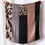 KRUIHAN Leopardenmuster Damen Schal Winterschal - Pashmina Seidenschal,Umhangtuch Weich,Elegant Lange Hochzeit Party Zubehör,Geschenke für Frauen (Stil A-Braun)