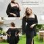Ladiery Sheer Chiffon Tücher und Wraps für Abendkleider, Damen leichter weicher Schal für Hochzeit Braut Schultertuch