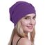 osvyo Baumwolle Chemo Hüte Soft Caps Krebs Kopfbedeckungen für Frauen Haarausfall versiegelt Verpackung PURPEL