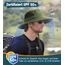 Wmcaps Sonnenhut Herren UV Schutz, Breite Krempe Wanderhut Damen Outdoor, Faltbar Safari Sonnenschutz Hut（Marineblau）