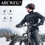 Arcweg Laufmütze Herren Winter Warm Radmütze Winddicht Fleece Mütze Unter Helm Helmmütze Elastisch Sportmütze Weich für Laufen Radfahren Skifahren Motorradfahren Outdoor Unisex 56-61 cm(Dunkelblau)