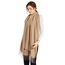 ELF KUCKUCK Schal Damen Winter Baumwolle Winterschal Pashmina Halstuch, Beige