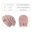 FURTALK Gestrickte Winter Slouchy Beanie Mütze Oversized Unisex Crochet Cable Ski Cap Baggy Slouch Hüte für Frauen Männer, Rosa, Einheitsgröße