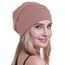 osvyo Baumwolle Chemo Hüte Soft Caps Krebs Kopfbedeckungen für Frauen Haarausfall versiegelt Verpackung Mandel ROSA