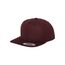 Flexfit Kinder Classic Snapback Mütze, Maroon, Einheitsgröße