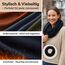 Miobo Schlauchschal Loop für Damen und Herren – Ganzjährig leicht – 100% Viskose