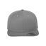 Flexfit Classic Snapback Cap, Mütze für Kinder, One Size, Farbe Silver
