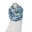 Majea Damen Loop Schal Schlauchschal Halstuch (880024) (blau 12)