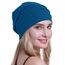osvyo Baumwolle Chemo Hüte Soft Caps Krebs Kopfbedeckungen für Frauen Haarausfall versiegelt Verpackung,TIEF See BLAU