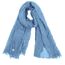 Van Der Rich ® - Schal mit fein gekreppter Oberfläche für Damen und Herren (79-Denim, One Size)