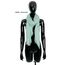 Van Der Rich ® - Schal mit fein gekreppter Oberfläche für Damen und Herren (83-Pastell Türkis, One Size)