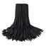 Superora Damen Halstuch Schultertuch Schal Scarf Stola Quadratischer Deckenschal mit Fransen 140 * 140cm