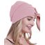osvyo Baumwolle Chemo Hüte Soft Caps Krebs Kopfbedeckungen für Frauen Haarausfall versiegelt Verpackung,HELL-APRICOT-Blush