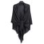 Superora Damen Halstuch Schultertuch Schal Scarf Stola Quadratischer Deckenschal mit Fransen 140 * 140cm