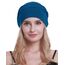 osvyo Baumwolle Chemo Hüte Soft Caps Krebs Kopfbedeckungen für Frauen Haarausfall versiegelt Verpackung,TIEF See BLAU