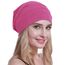 osvyo Baumwolle Chemo Hüte Soft Caps Krebs Kopfbedeckungen für Frauen Haarausfall versiegelt Verpackung,Fuscia PINK