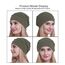 osvyo Baumwolle Chemo Hüte Soft Caps Krebs Kopfbedeckungen für Frauen Haarausfall versiegelt Verpackung,DUNKEL MOS