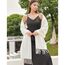 RIIQIICHY Damen Schal Elfenbein Stola Festlich für Abendkleid Pashmina Schals Tücher für Frauen Hochzeit Schultertuch Frühling Winter Schal Warme Kuschelig