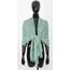 Van Der Rich ® - Schal mit fein gekreppter Oberfläche für Damen und Herren (83-Pastell Türkis, One Size)