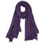 Van Der Rich ® - Schal mit fein gekreppter Oberfläche für Damen und Herren (82-Violett, One Size)
