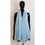 Van Der Rich ® - Schal mit fein gekreppter Oberfläche für Damen und Herren (26-Hellblau, One Size)
