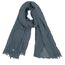 Van Der Rich ® - Schal mit fein gekreppter Oberfläche für Damen und Herren (60-Grau, One Size)