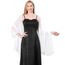 Ladiery Sheer Chiffon Tücher und Wraps für Abendkleider, Damen leichter weicher Schal für Hochzeit Braut Schultertuch