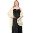 Ladiery Sheer Chiffon Tücher und Wraps für Abendkleider, Damen leichter weicher Schal für Hochzeit Braut Schultertuch