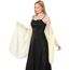 Ladiery Sheer Chiffon Tücher und Wraps für Abendkleider, Damen leichter weicher Schal für Hochzeit Braut Schultertuch