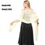 Ladiery Sheer Chiffon Tücher und Wraps für Abendkleider, Damen leichter weicher Schal für Hochzeit Braut Schultertuch