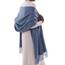 Schal Blau Stola Festlich Fur Abendkleid Pashmina Schals Tücher für Damen Winter