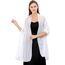 Ladiery Sheer Chiffon Tücher und Wraps für Abendkleider, Damen leichter weicher Schal für Hochzeit Braut Schultertuch