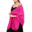 Ladiery Sheer Chiffon Tücher und Wraps für Abendkleider, Damen leichter weicher Schal für Hochzeit Braut Schultertuch