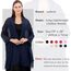Ladiery Sheer Chiffon Tücher und Wraps für Abendkleider, Damen leichter weicher Schal für Hochzeit Braut Schultertuch