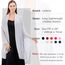 Ladiery Sheer Chiffon Tücher und Wraps für Abendkleider, Damen leichter weicher Schal für Hochzeit Braut Schultertuch
