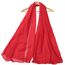 Outrip Damen Baumwollschals Damen Leichter Weicher Modeschal Hals Fester Wickelschal (ZBirdPink)