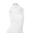 Majea Damen Loop Schal Cary – Eleganter Schlauchschal unifarben – 170x75cm weicher Rundschal für Business & Alltag (weiß)