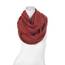 Majea Damen Loop Schal Cary – Eleganter Schlauchschal unifarben – 170x75cm weicher Rundschal für Business & Alltag (rostbraun)