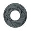 Majea Damen Loop Schal Cary – Eleganter Schlauchschal unifarben – 170x75cm weicher Rundschal für Business & Alltag (dunkelgrau)