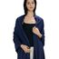 MaaMgic Schal Damen Warm Winter Herbst unifarben Baumwolle mit quasten/fransen, 20+ Farben Einfarbig & Kariert Pashmina Stola Schals MEHRWEG,Navy Blau