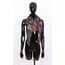 Van Der Rich ® - Tücher Schal Dessin Blumen Größe: 180cm*80cm - Damen (33-Senf, TU)