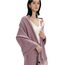 MaaMgic Schal Damen Warm Winter Herbst unifarben Baumwolle mit quasten/fransen, 20+ Farben Einfarbig & Kariert Pashmina Stola Schals MEHRWEG,Beeren Lila 2025
