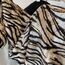 KRUIHAN Zebra Animal Print Schals & Tücher für Damen Stola Damen Festlich Leichtes Herbst Winter Halstuch Schultertuch Kopftuch Geschenke für Frauen,Stil C-Beige Stola