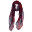 Van Der Rich ® - Tücher Schal Dessin Blumen Größe: 180cm*80cm - Damen (23-Rot, TU)