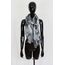 Van Der Rich ® - Tücher Schal Dessin Blumen Größe: 180cm*80cm - Damen (18-Schwarz, TU)