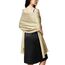 vimate Glitzer Abendtuch - Weiches Gold Pashmina Schal für Damen, Braut Hochzeits Schleier & Wrap Accessoire (DE-Gold NEW)