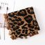 KRUIHAN Frauen Weichen Langen Hals Schal - Damenmode Leopard Tiermuster Cape,Abendgesellschaft Stilvolle Accessoires mit Quaste(Stil B-Braun)