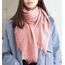Superora Damen Halstuch Schultertuch Schal Scarf Stola Quadratischer Deckenschal mit Fransen 140 * 140cm