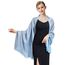 vimate Party Shimmer Schal Schal, Damen Hellblau Gast Metallic Schal Wraps für formales Abendkleid (DE-Hellblau bis Silber)