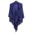 Superora Damen Halstuch Schultertuch Schal Scarf Stola Quadratischer Deckenschal mit Fransen 140 * 140cm
